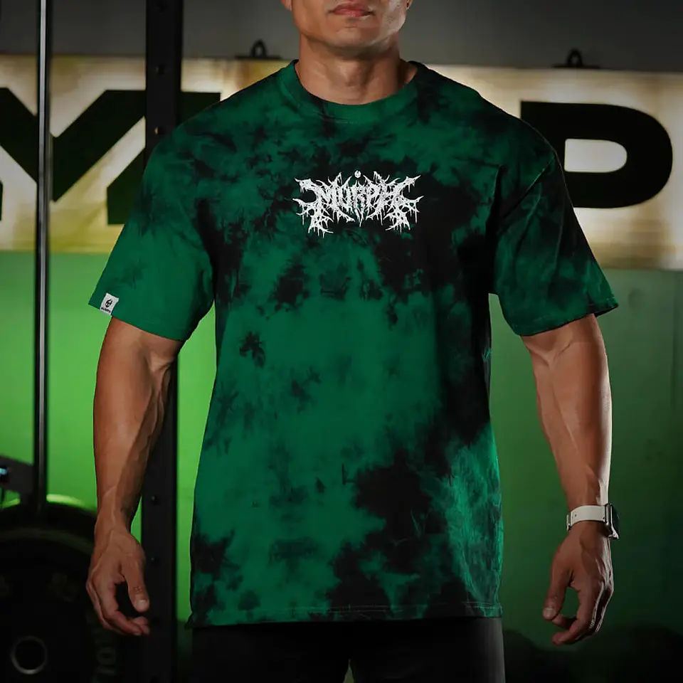 Remera Oversize The Master - Green Storm 2