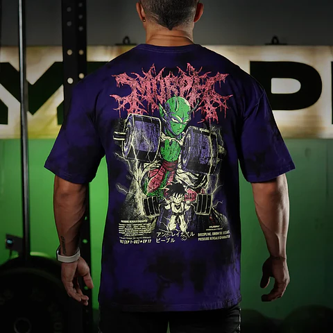 Remera Oversize The Master - Purple Storm