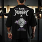 Remera Oversize ICON Always Hungry - Negro - Miniatura 1