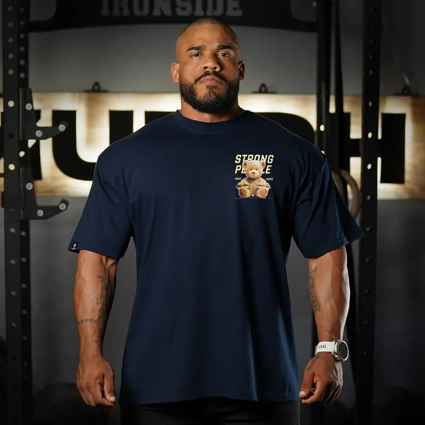 Remera Oversize TEDDY BEAST - Navy 2