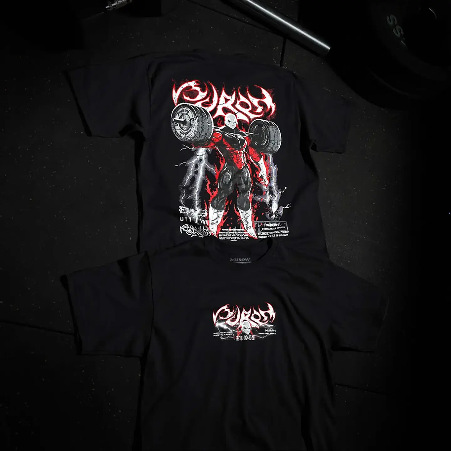 Remera Oversize Gymren - Negro 6