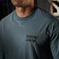Oversize Premium Embroidery Fucking Legend - Steel Gray - Miniatura 3
