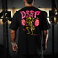 Remera Oversize Deep and Heavy - Negro - Miniatura 1
