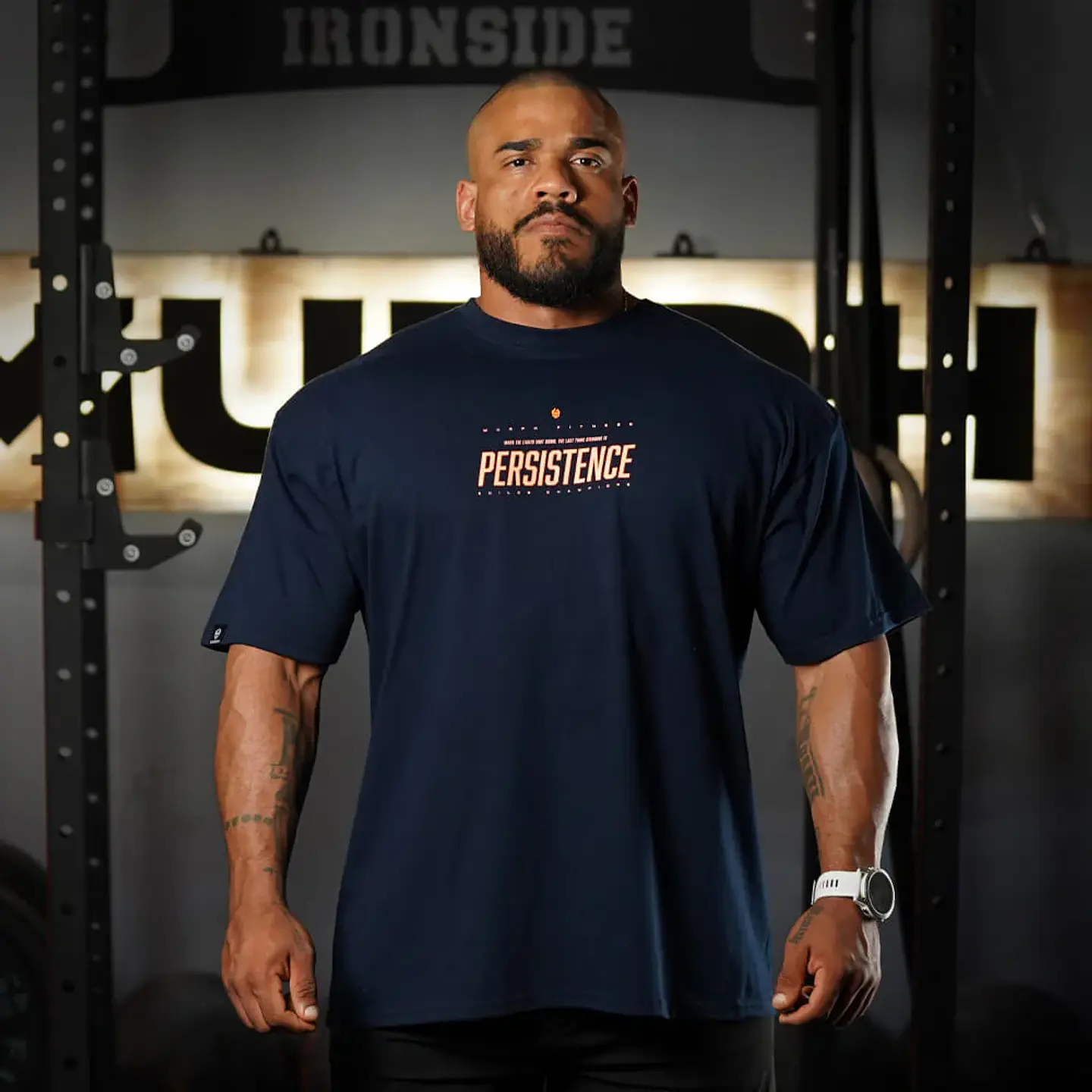 Remera Oversize PERSISTENCE - Navy 2