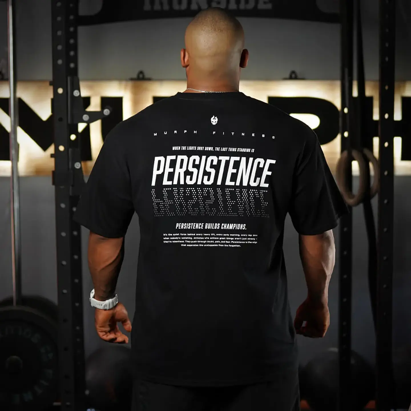 Remera Oversize PERSISTENCE - Negro 1