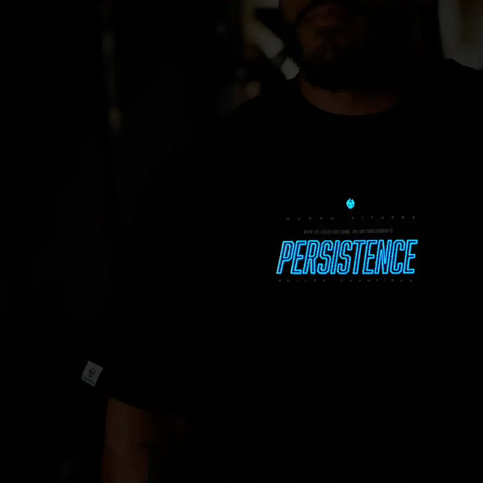 Remera Oversize PERSISTENCE - Negro 5