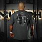 Remera Oversize MUSCLE UPGRADE EVERY OUTFIT - Gris Charcoal - Miniatura 1