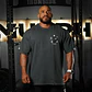 Remera Oversize MUSCLE UPGRADE EVERY OUTFIT - Gris Charcoal - Miniatura 2