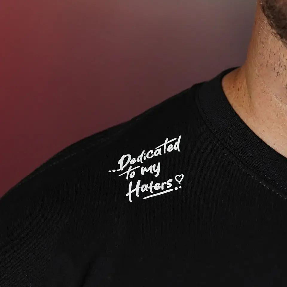 Remera Oversize PROVE THEM WRONG - Negro 6