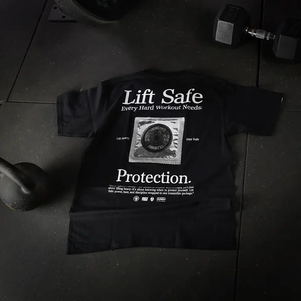 Remera Oversize LIFT SAFE - Negro 6