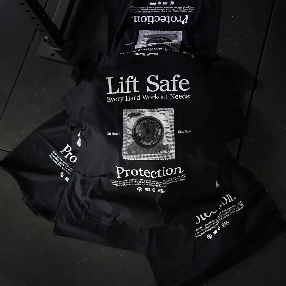Remera Oversize LIFT SAFE - Negro 7