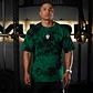Remera Oversize Skull logo - Green Storm - Miniatura 1