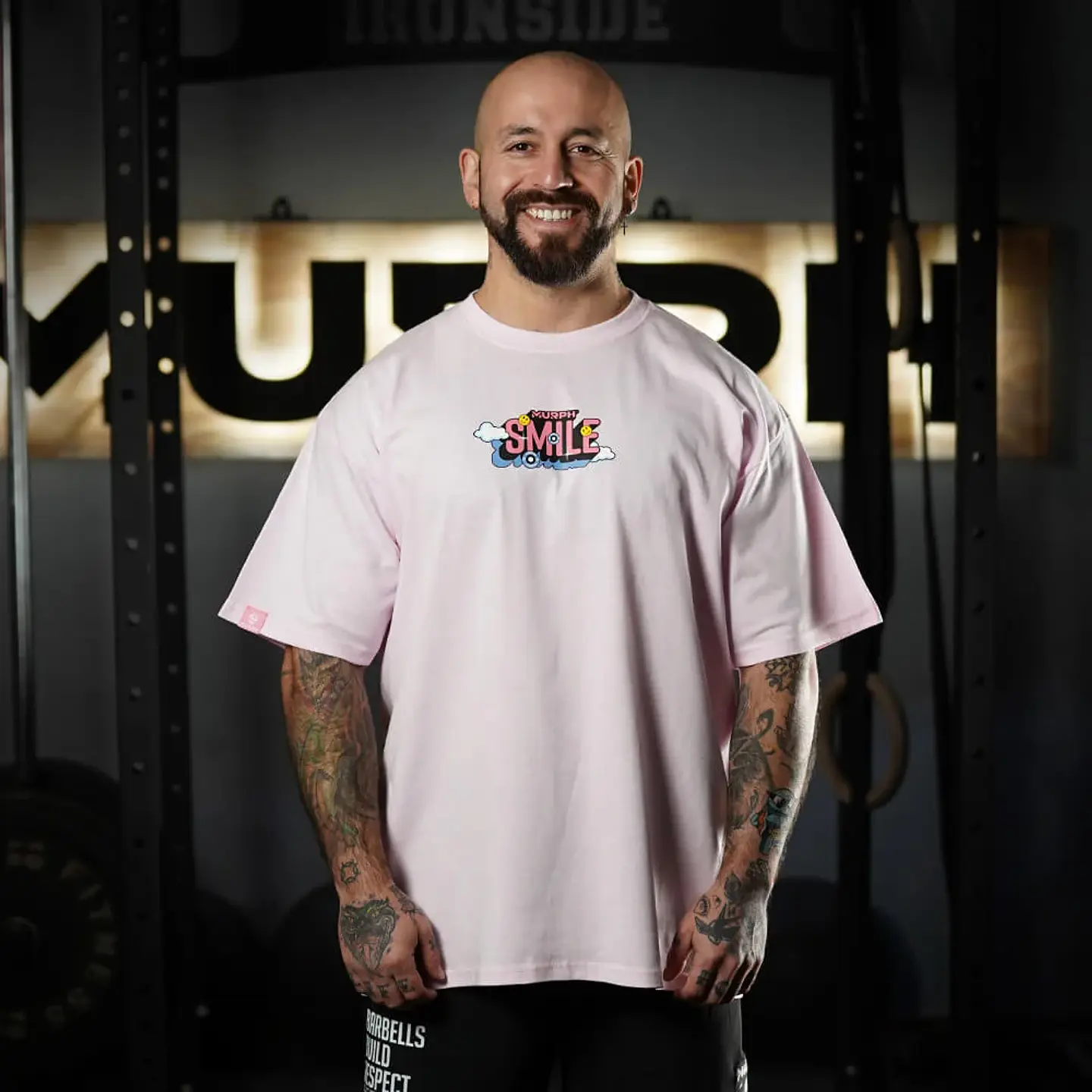  Remera Oversize Smile - Pink 2