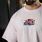  Remera Oversize Smile - Pink - Miniatura 5