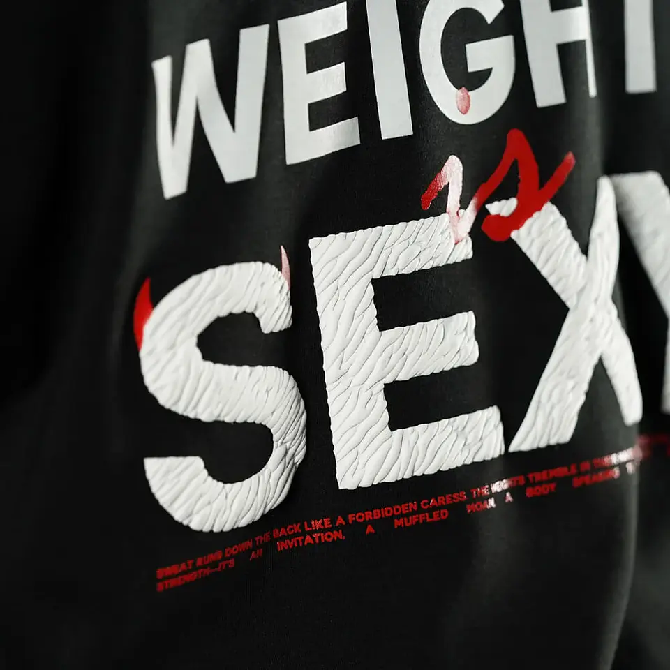 Remera Oversize ICON SEXY - Black 6