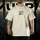 Remera Oversize Lifting Weights Is SEXY - Sweet Cream - Miniatura 2