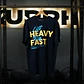 Remera Oversize LIFT HEAVY & RUN FAST - Navy Blue - Miniatura 7