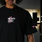 Remera Oversize LIFT HEAVY & RUN FAST - Negro - Miniatura 5