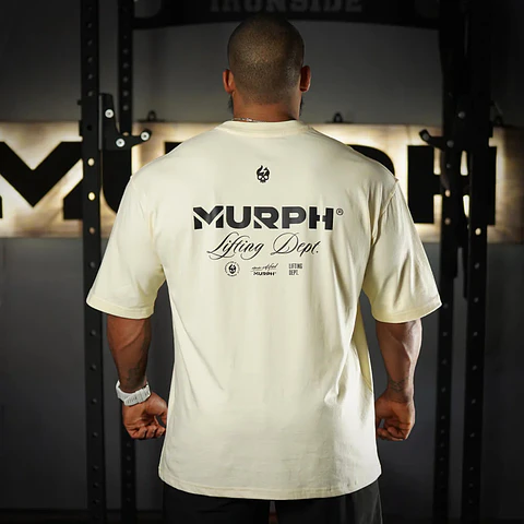 Remera Oversize Premium Lifting Dept - Sweet Cream