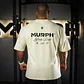 Remera Oversize Premium Lifting Dept - Sweet Cream - Miniatura 1