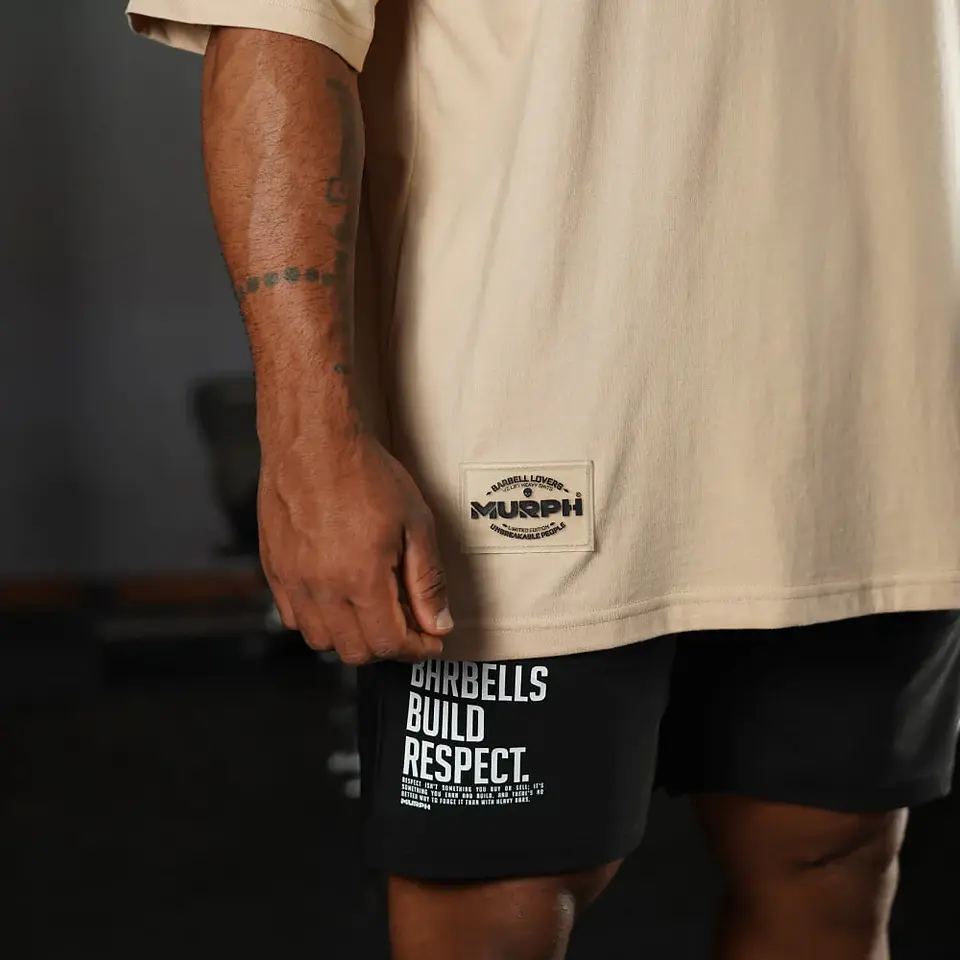 Remera Oversize Premium Lifting Dept - Nut 4