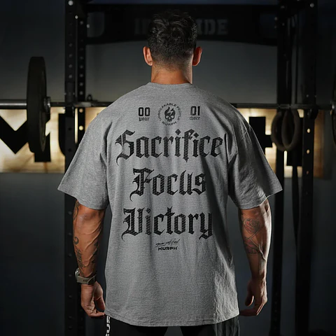 Remera Oversize PRO SFV - Heather Gray