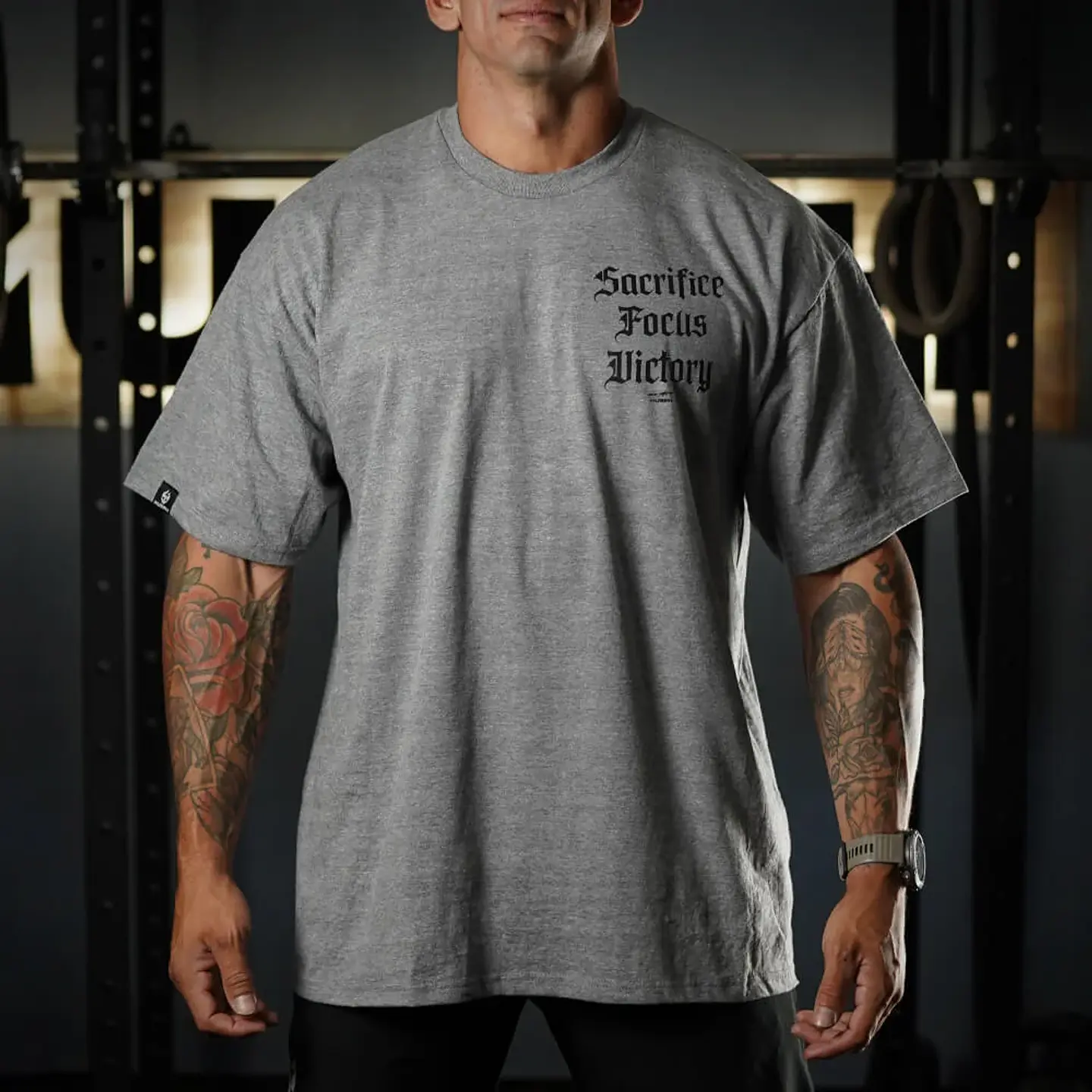 Remera Oversize PRO SFV - Heather Gray 2