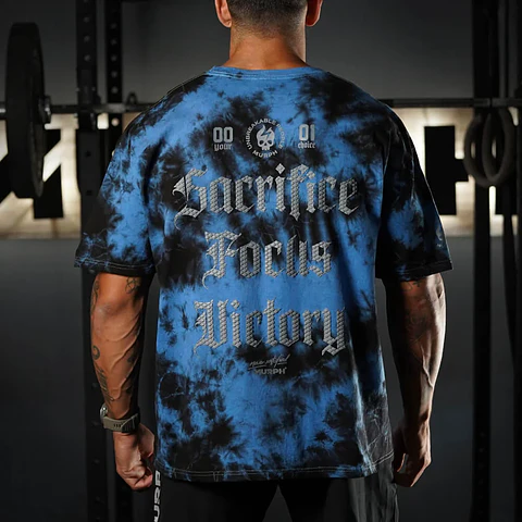 Remera Oversize SFV - Blue Storm