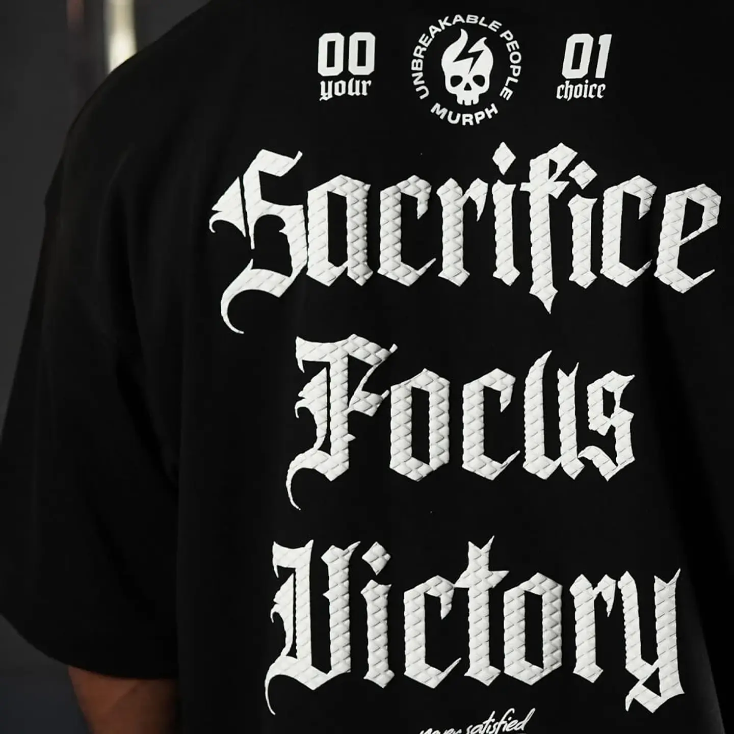 Remera Oversize ICON Premium SFV - Negro 6