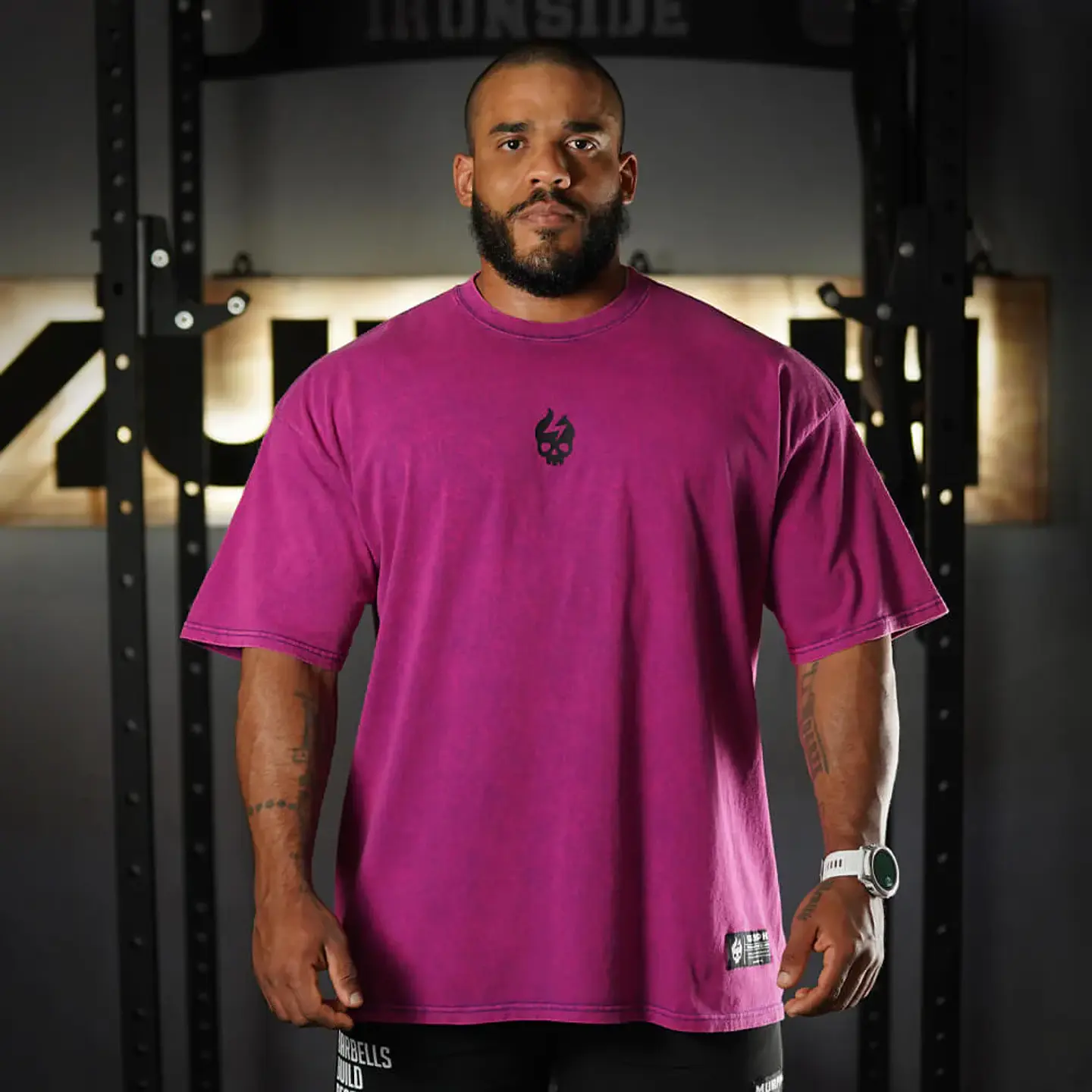 Remera Oversize Premium - Acid Grape 1