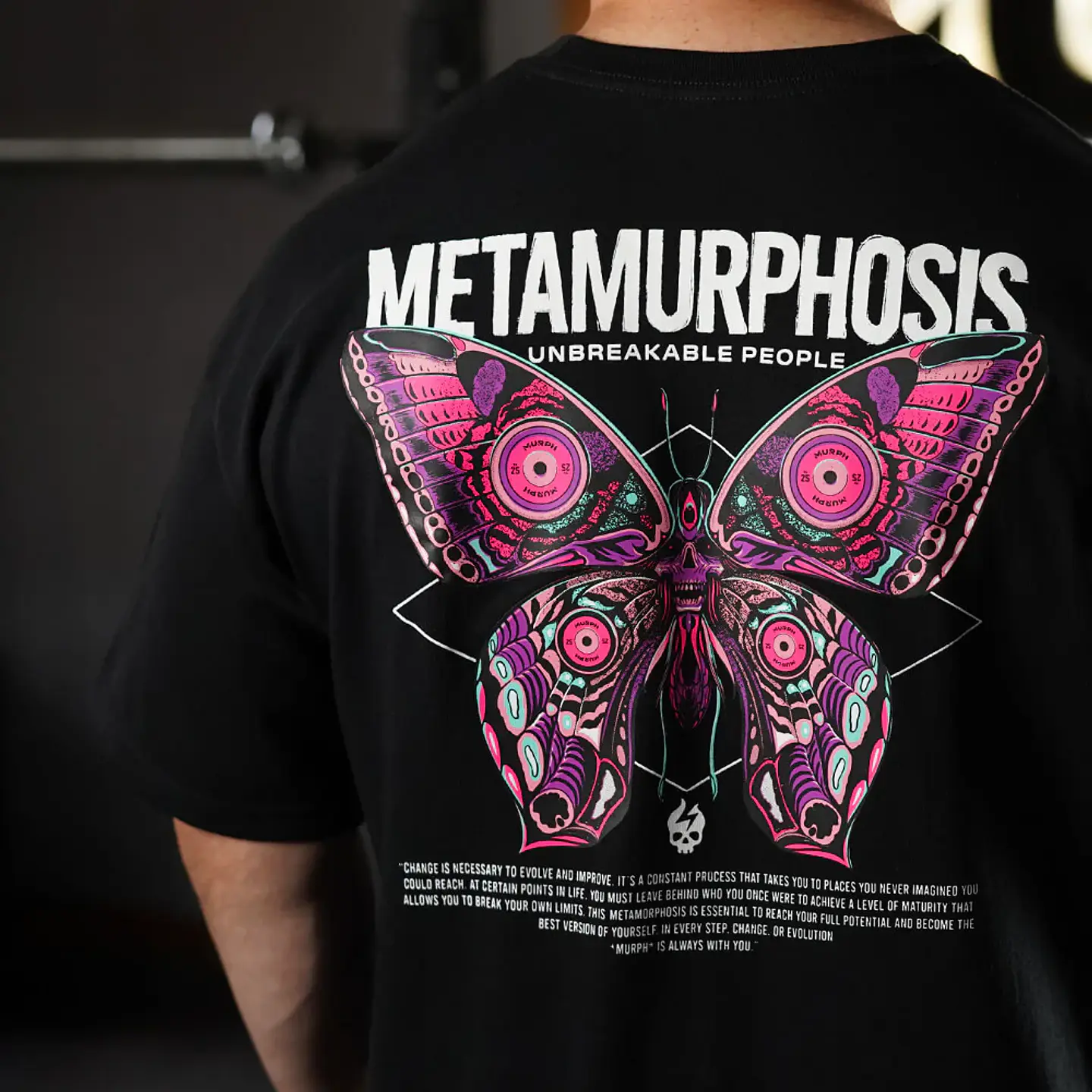 Remera Oversize Metamurphosis - Negro 3