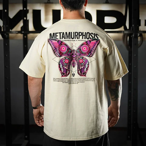 Remera Oversize Metamurphosis - Sweet Cream