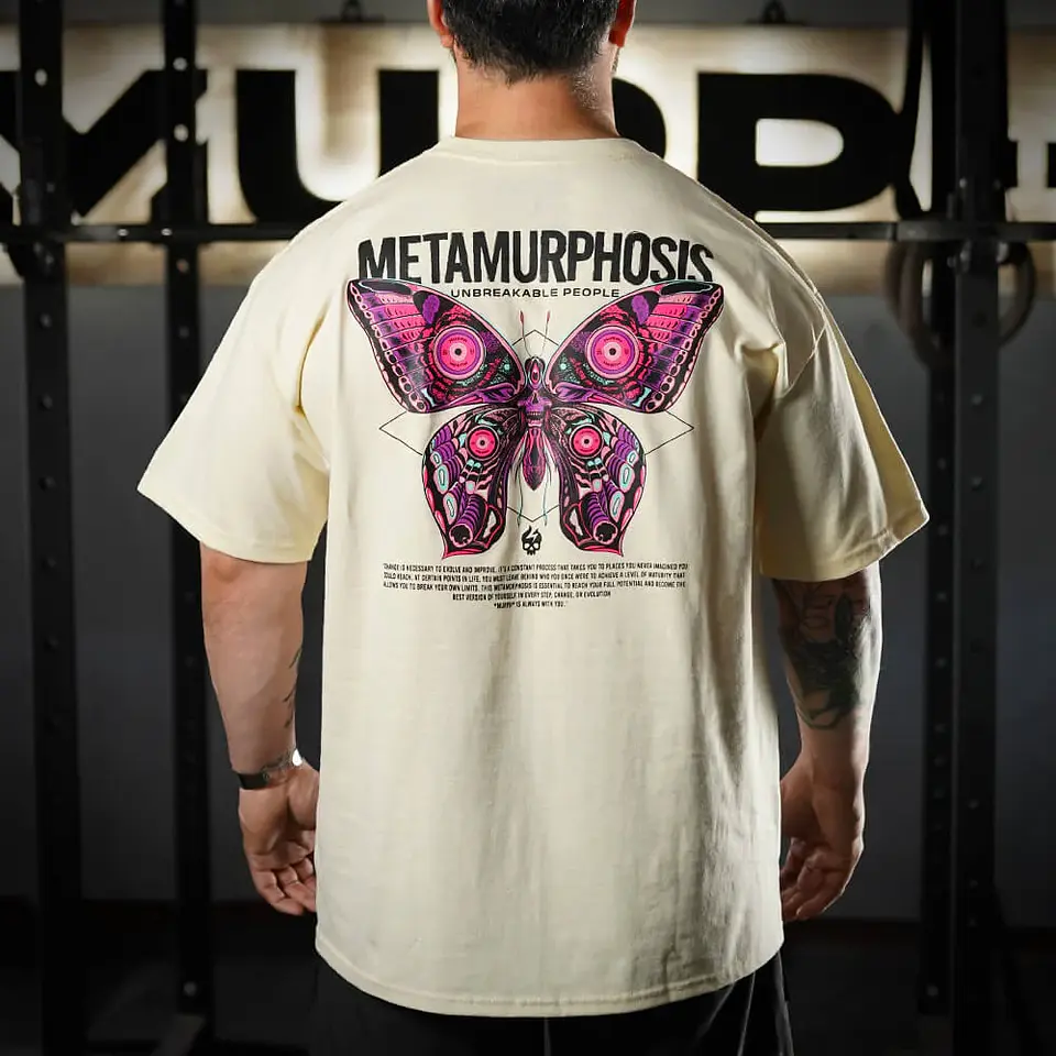Remera Oversize Metamurphosis - Sweet Cream 1