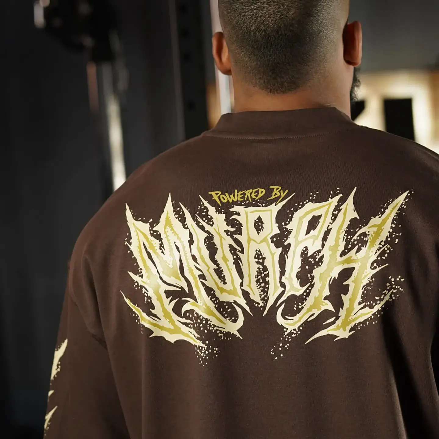 Remera Oversize ICON Sinister Logo - Chocolate 6