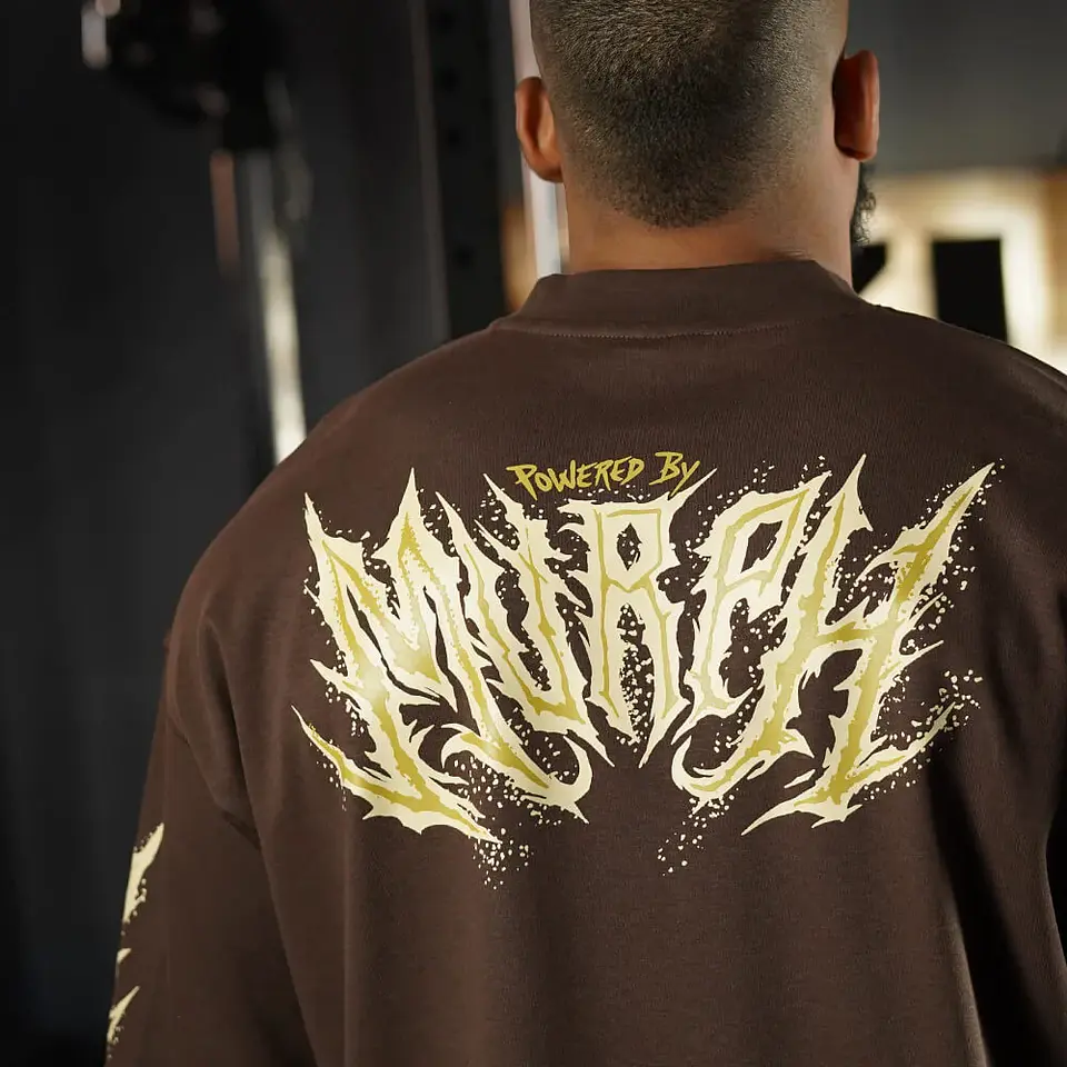 Remera Oversize ICON Sinister Logo - Chocolate 6
