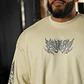  Remera Oversize ICON Sinister Logo - Sweet Cream - Miniatura 6