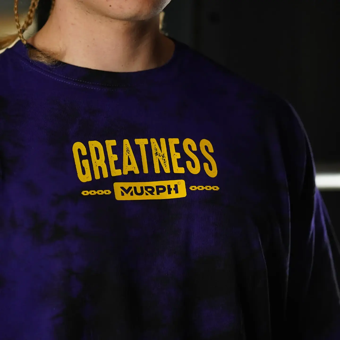 Remera Oversize Greatness - Purple storm 6
