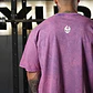 Remera Oversize Premium Discipline Beats Talent - Acid Purple - Miniatura 2