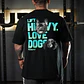 Remera Oversize Lift and Dogs - Negro - Miniatura 1