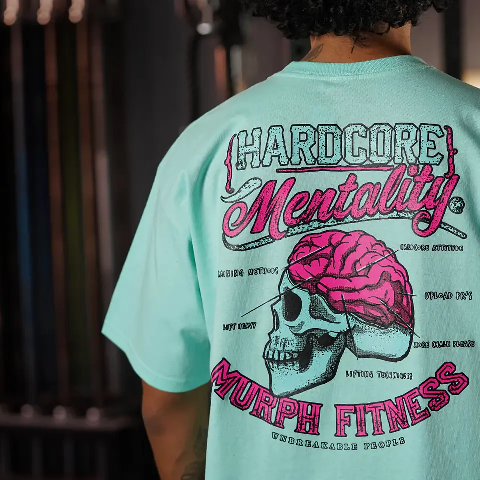 Remera Oversize Hardcore Mentality - Menta 3