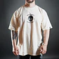 Remera Oversize Barbell Texture - Sweet Cream - Miniatura 2