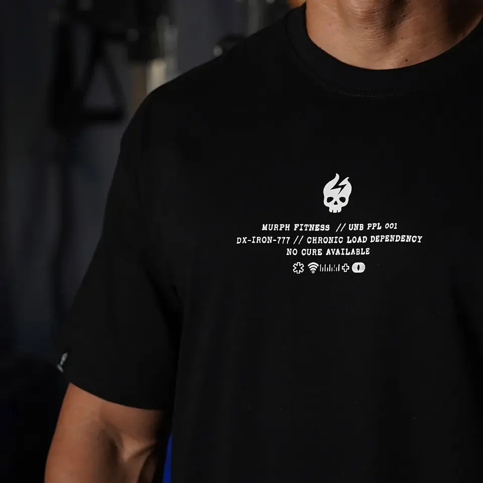 Remera Oversize Anatomy Of Jerk - Negro 4