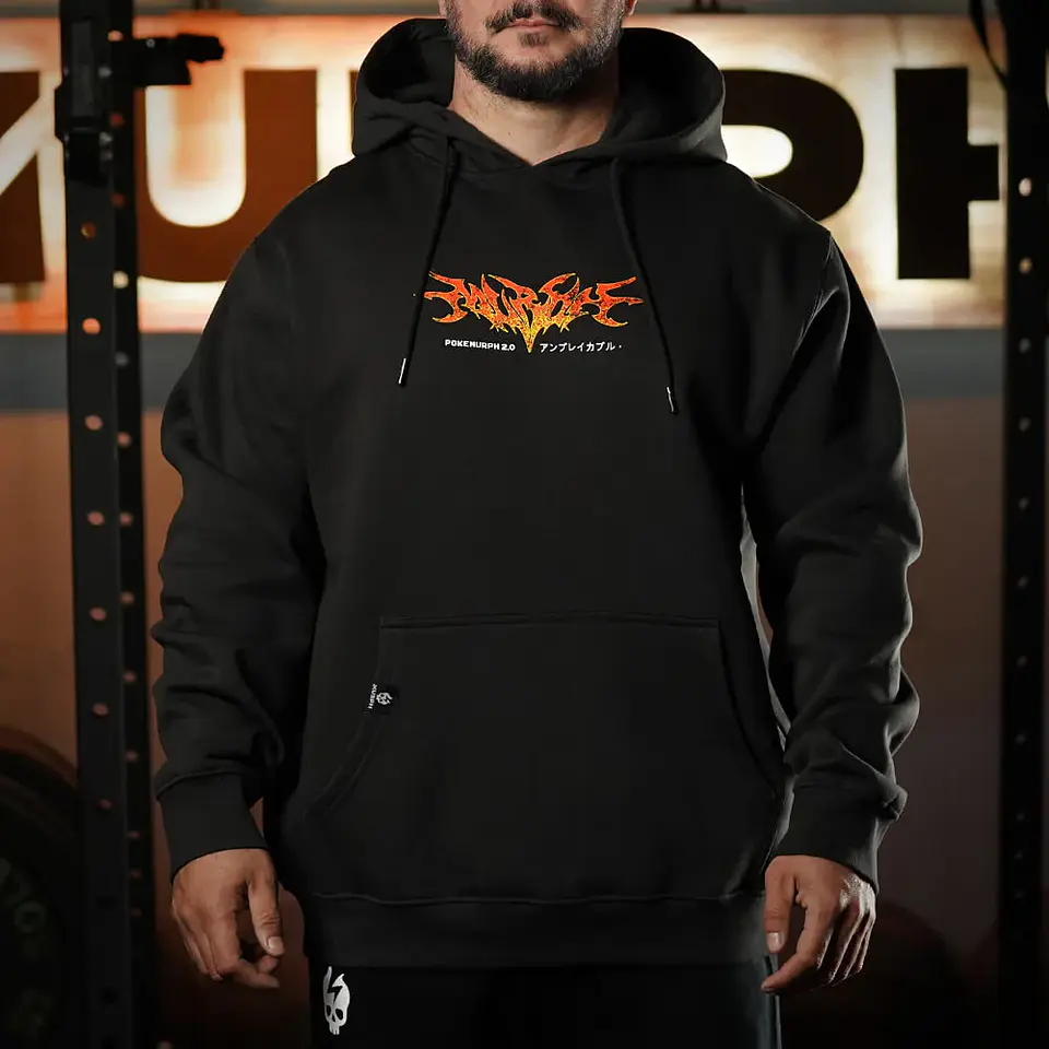 Buzo Canguro ChariHard 2.0 - Gris Charcoal 2