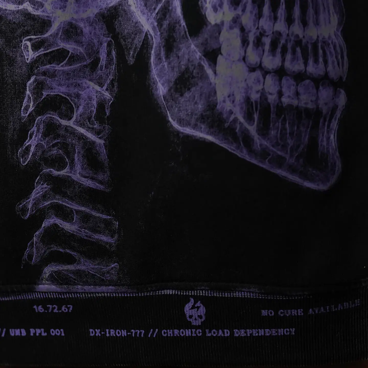 Buzo Premium Boxy Fit Hoddie ONIX RX ON YOUR MIND - Acid Black 6