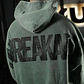Buzo Premium Boxy Fit Hoddie ONIX UNBREAKABLE - Acid Green - Miniatura 3