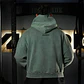 Buzo Premium Boxy Fit Hoddie ONIX Skull logo - Acid Green - Miniatura 2