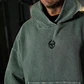 Buzo Premium Boxy Fit Hoddie ONIX Skull logo - Acid Green - Miniatura 4