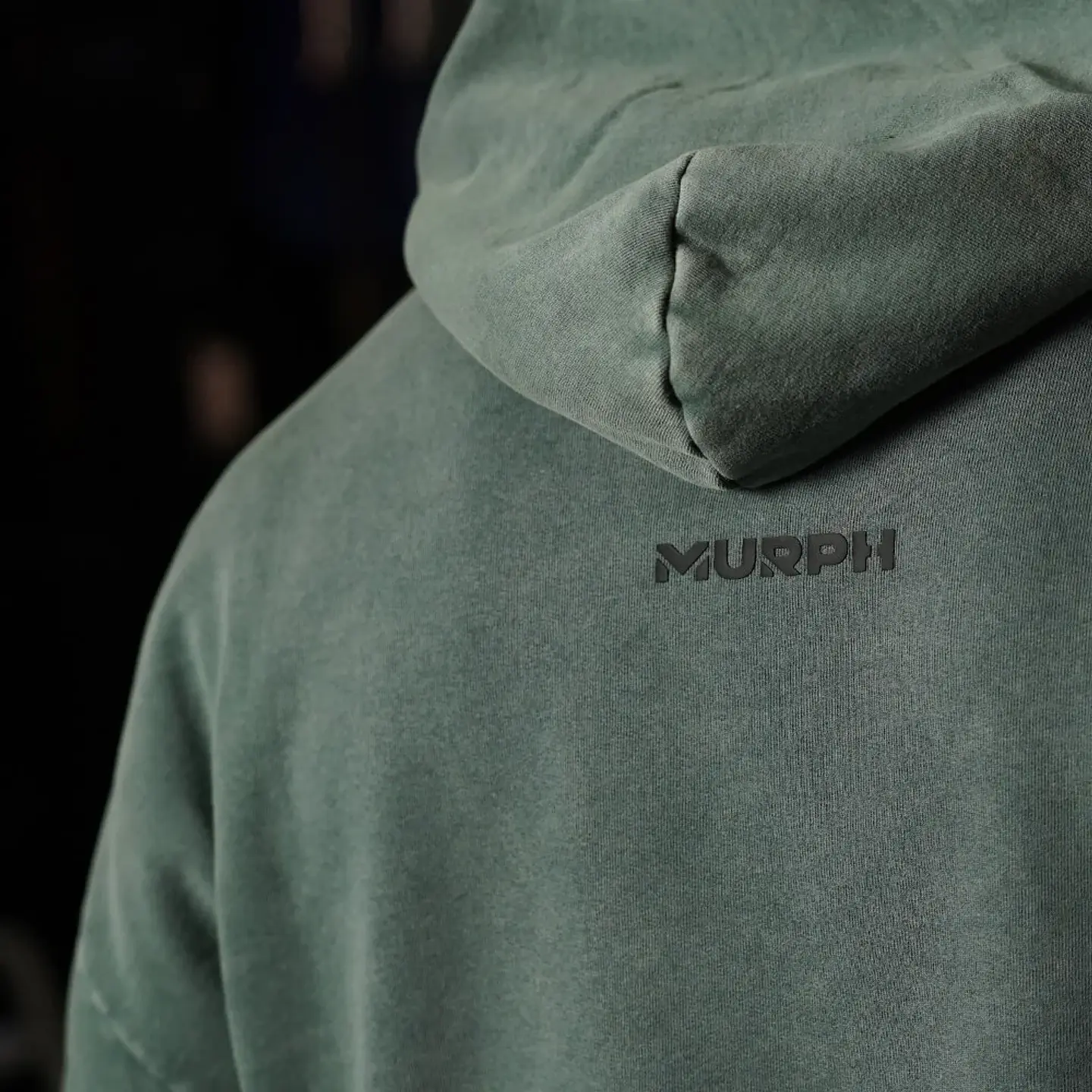 Buzo Premium Boxy Fit Hoddie ONIX Skull logo - Acid Green 6