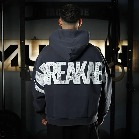 Buzo Premium Boxy Fit Hoddie ONIX UNBREAKABLE - Acid Blue