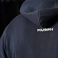 Buzo Premium Boxy Fit Hoddie ONIX Skull logo - Acid Blue - Miniatura 4